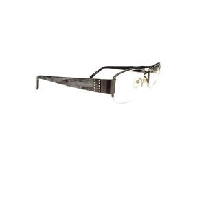 Dead stock New Catherine Deneuve 315 half rim Rectangle Grey Y2k glasses